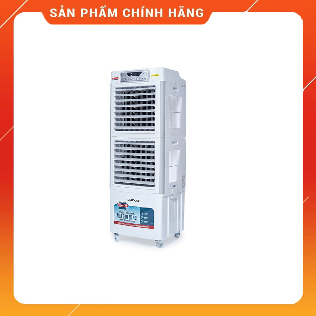 Quạt Điều Hòa, Máy Làm Mát Không Khí SUNHOUSE SHD7756, Tiết Kiệm, Chế Độ Ngủ Tự Động Điều Chỉnh Mức Gió