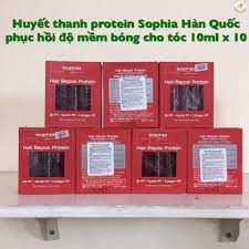 HAIR SOPHIA PROTEIN REPAIR PHỤC HỒI TÓC HƯ NÁT 3Gx10 ỐNG