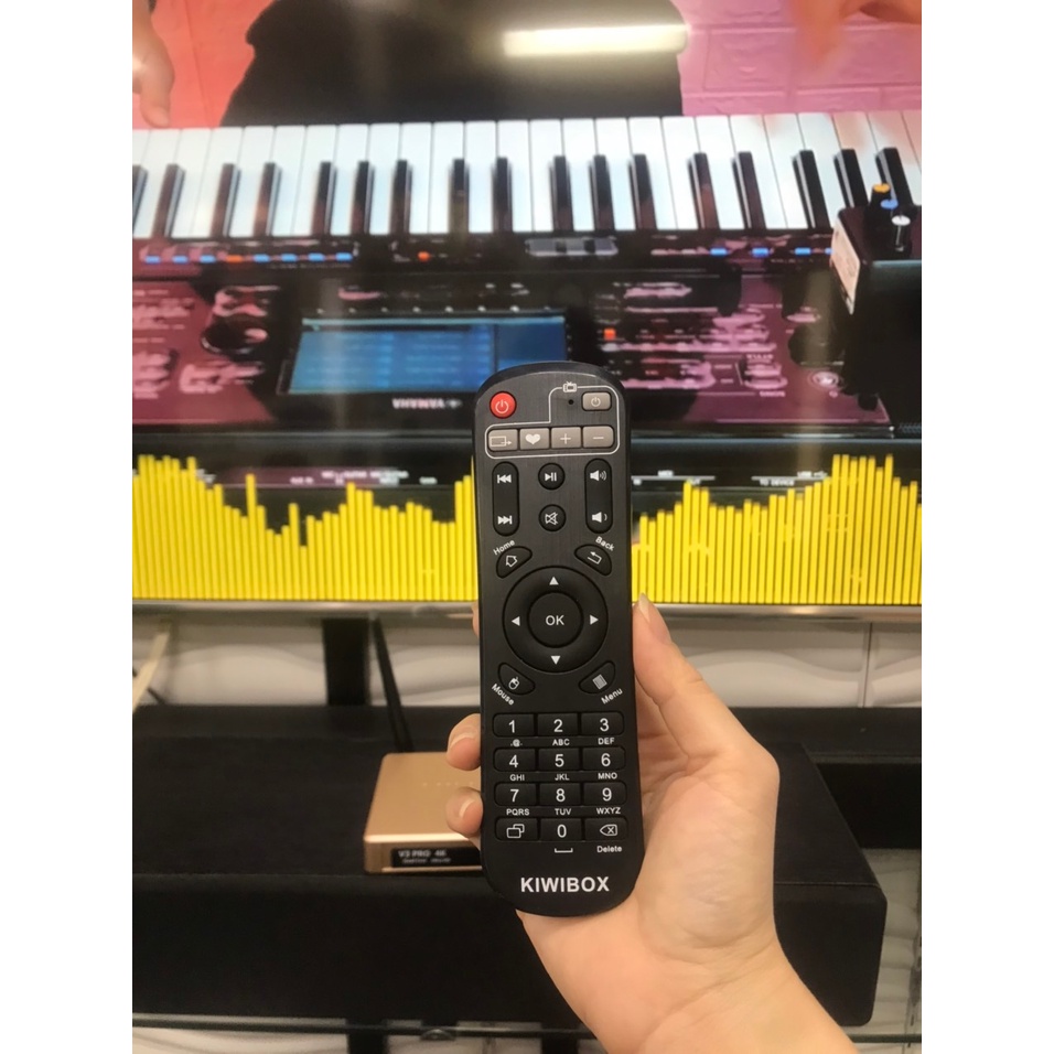 Điều khiển đầu Kiwibox, tương thích với hầu hết các model đầu, remote kiwibox chính hãng