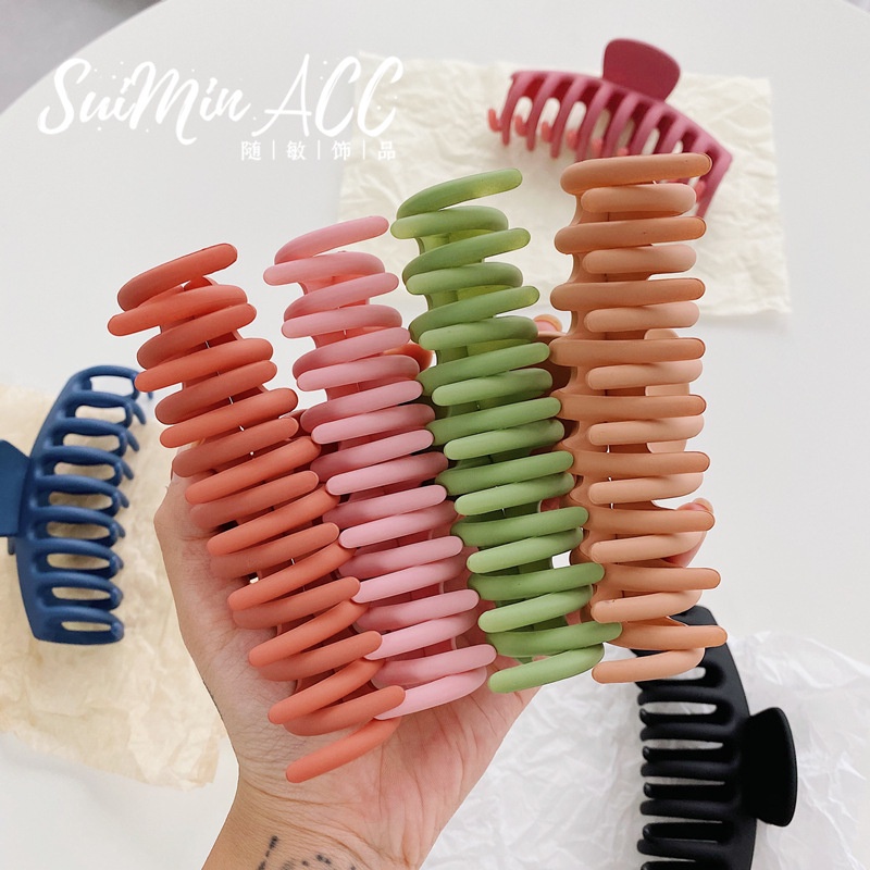 Kẹp Tóc Hàn Quốc Kẹp Tóc Con Cua Lớn Kẹp Tắm Kẹp Tóc đuôi Ngựa Kẹp Cho Phụ Nữ Cô Gái Mũ Nón Phụ Kiện Tóc