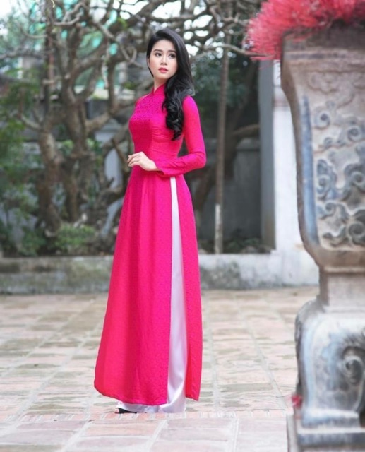 Áo dài TƠ VẠN PHÚC kèm quần