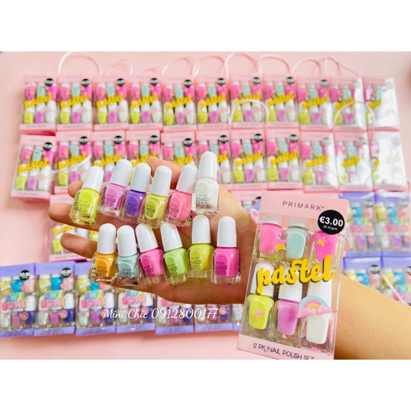 Sơn móng tay an toàn cho bé