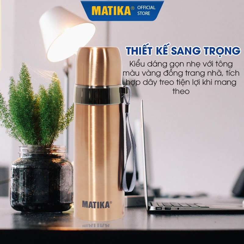 Bình giữ nhiệt MATIKA 500ml MTK-HC7500