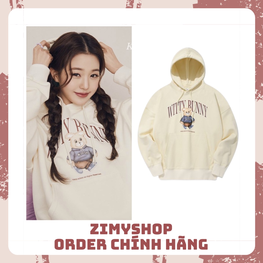 CHÍNH HÃNG ÁO HOODIE WITTY BUNNY KIRSH WONYOUNG IVE