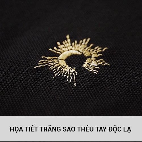 Áo Thun Polo Nam Ahito Cổ Bẻ Hoạ Tiết Ngôi Sao Thêu Tay, Form Chuẩn, Chất Cotton 100% Trẻ Trung Thời Trang | BigBuy360 - bigbuy360.vn