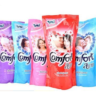 Nước xả vải Túi Thái Lan Lưu Hương Thơm Làm Mềm Vải Cho Một Lần Xả thơm ngát túi 600ml
