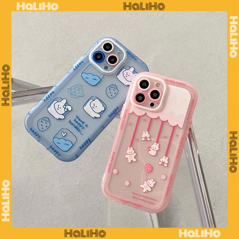iPhone Case Silicone Soft Case Clear Case Fluorescent Color Airbag Shockproof Protection Camera Cartoon Cute Compatible For iPhone 11 Pro Max 13 Pro Max 12 Pro Max 7Plus xr XS Max