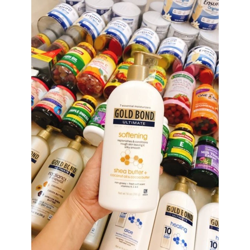 gold bond của Mỹ kem tri da khô, da rắn