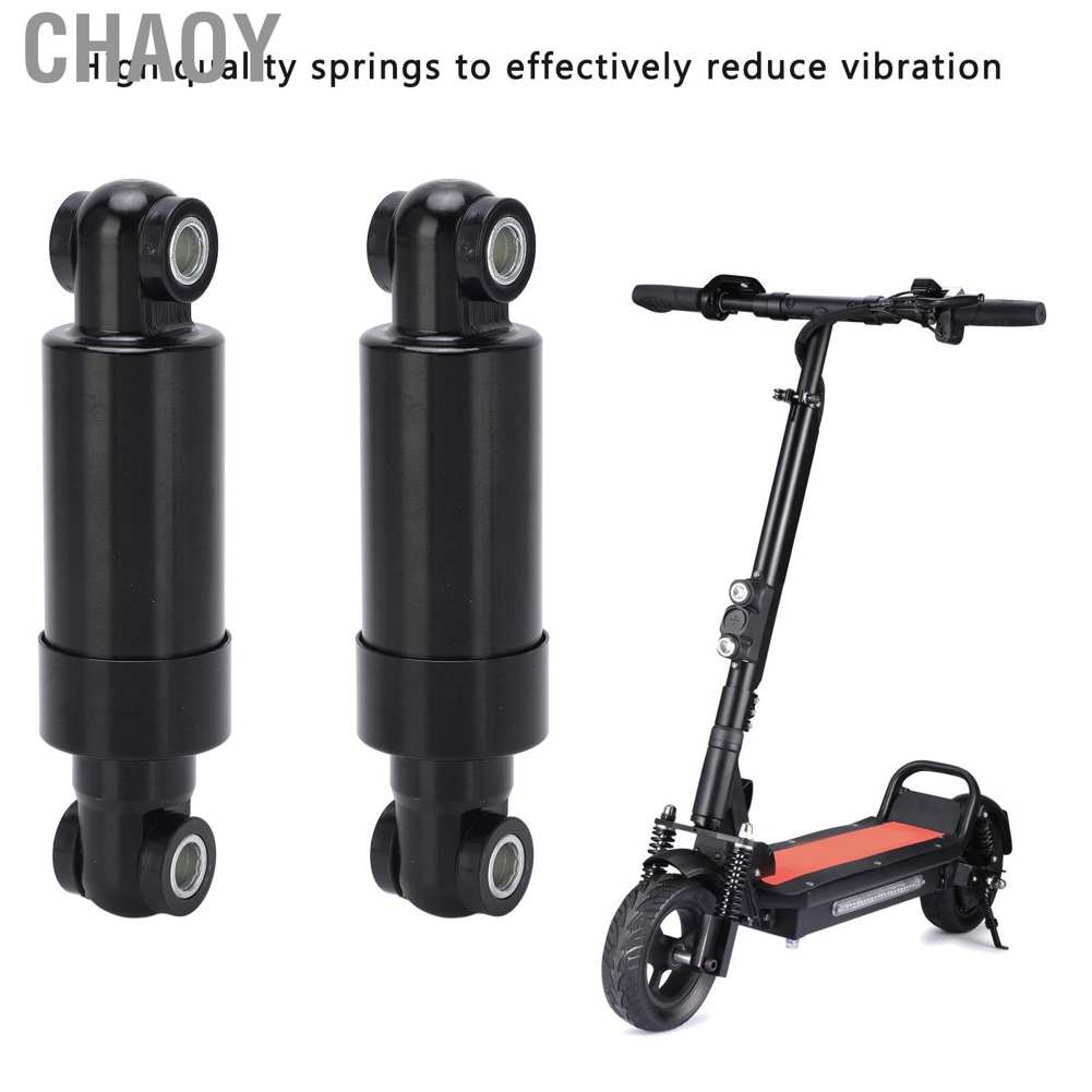 Bộ 2 bộ giảm xóc 750lbs 110mm bằng hợp kim thép màu đen cho xe đạp điện