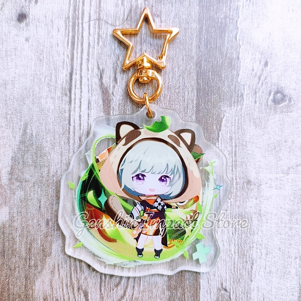 SAYU Móc khóa Genshin Impact M17 (in giữa acrylic)