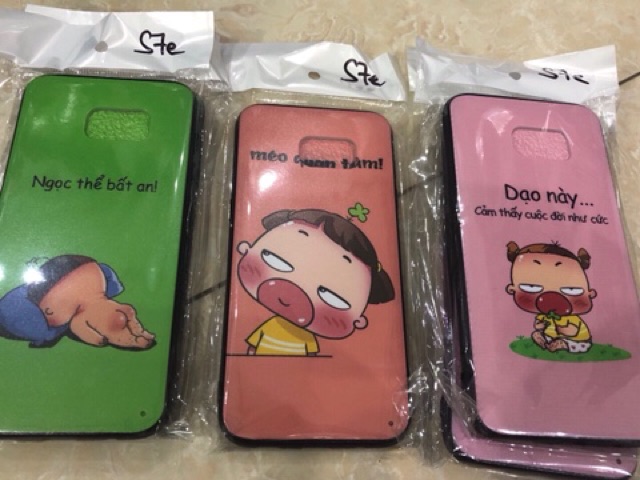 Ốp lưng samsung S7 edge, J5, note 5, note 4 hình dễ thương