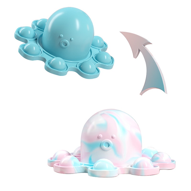 Móc Khóa Silicone Hình Bạch Tuộc Mini