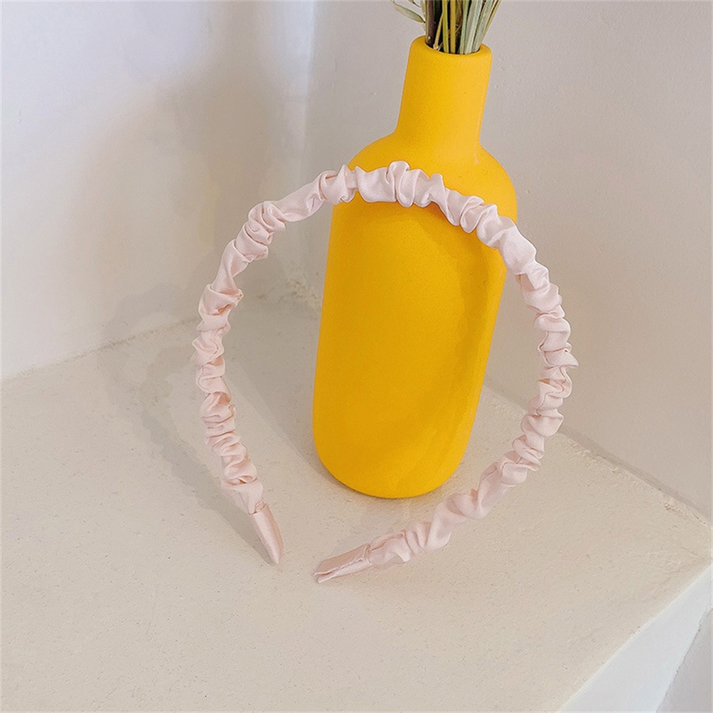 Băng đô vải lụa satin thanh lịch thời trang cho nữ