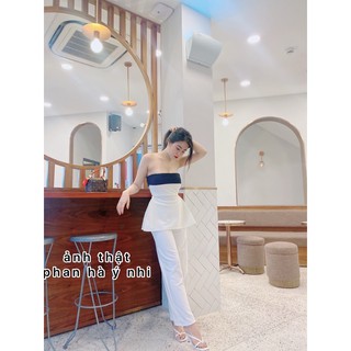 set áo cúp quần suông ( ảnh thật )