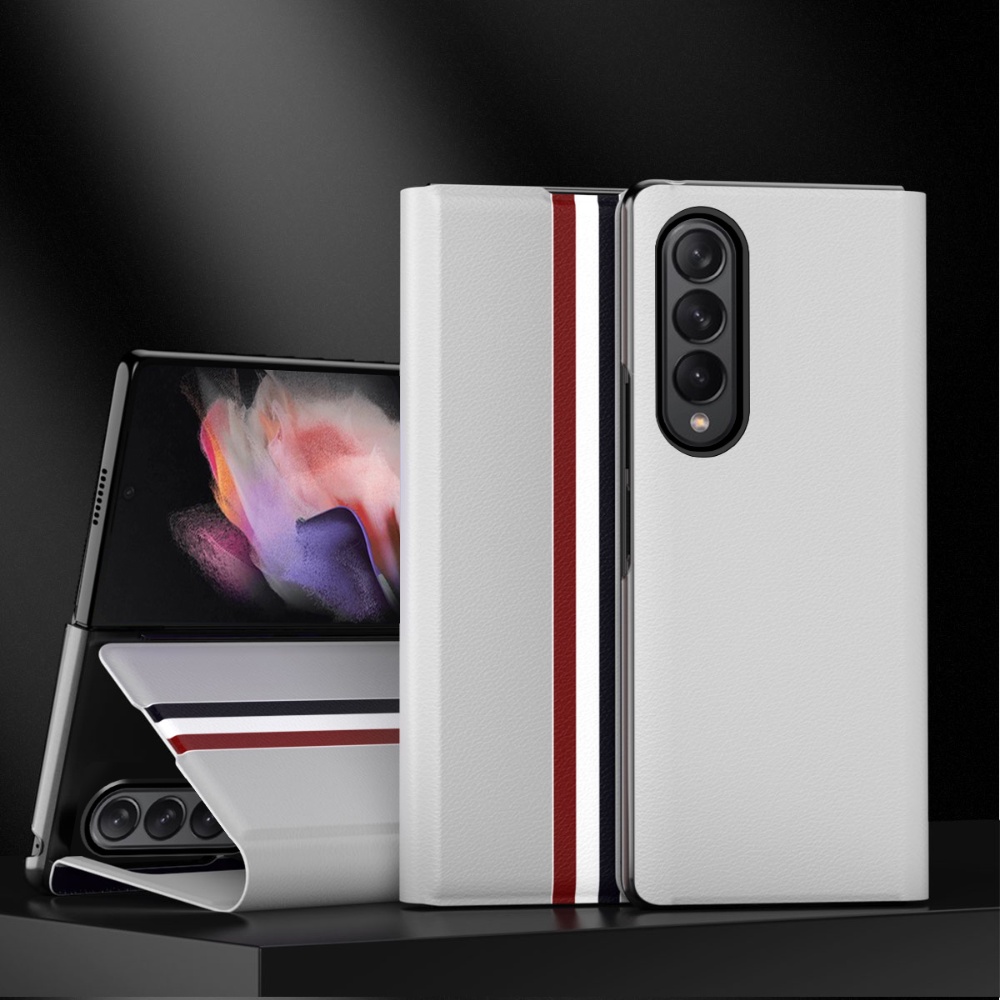 Bao da điện thoại HOCE có ngăn thẻ và giá đỡ cho Samsung Galaxy Z Fold 3 Z Fold5 5G ZFold3 ZFold4