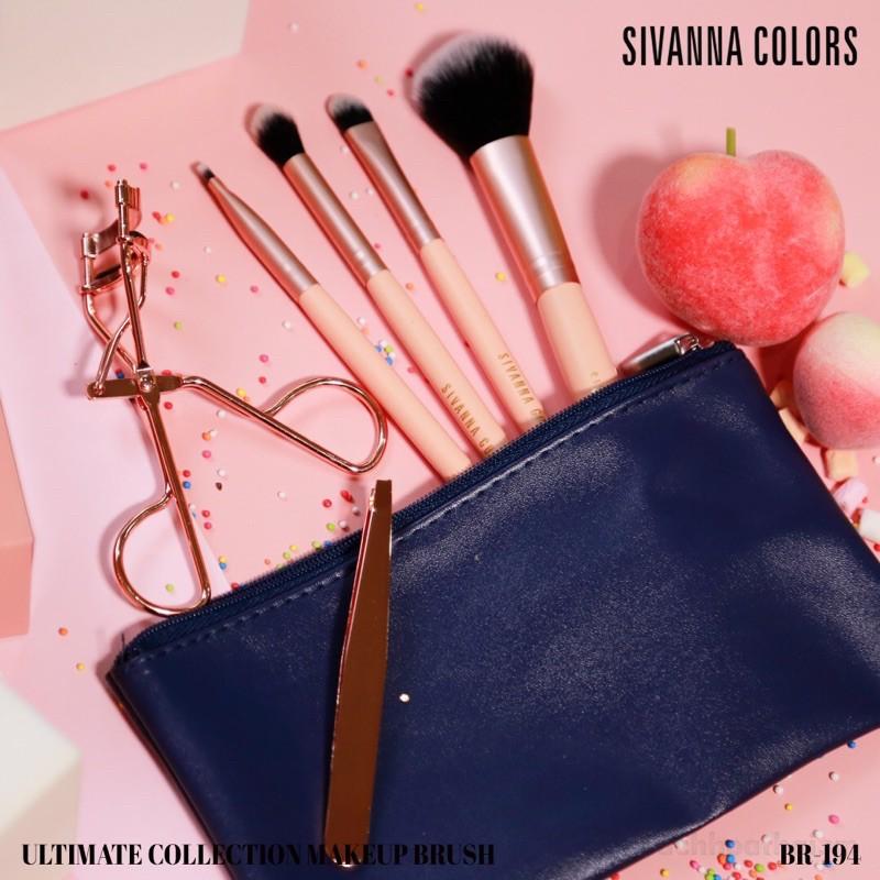 Bộ cọ trang điểm SIVANNA COLORS Ultimate Collection