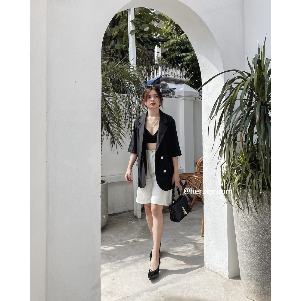 Áo bra 2 dây vải bóng - A2723
