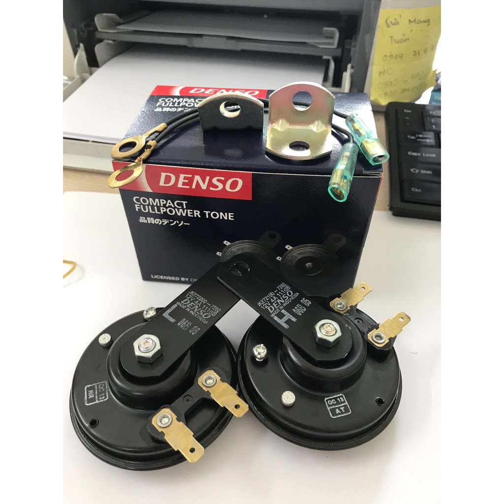 Còi đĩa 2 giắc Denso có dây