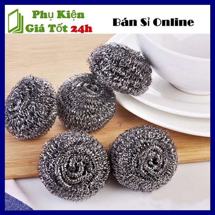 Bộ 6 miếng chà nồi bằng thép mềm