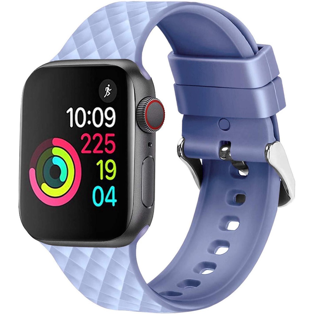 Dây Đeo Đồng Hồ Bằng Silicone Cho Apple watch ultra 8 7 6 5 4 3 49mm 44mm 40mm iwatch 38 41mm 42 45mm