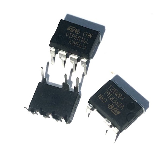 IC Nguồn VIPER16L VIPER16 DIP-7, Chân Cắm Mới Chính Hãng ST 100%, ic ...