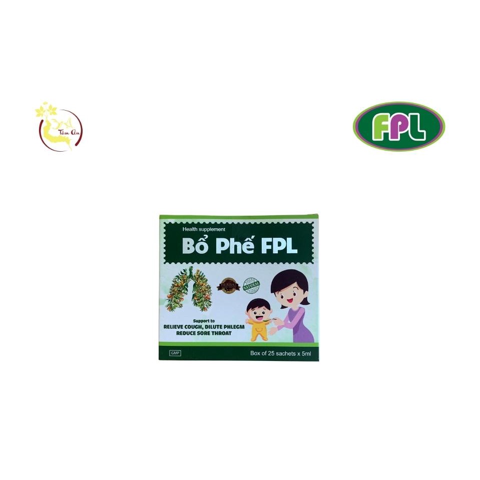 Siro bổ phế hỗ trợ giảm ho, long đờm FPL