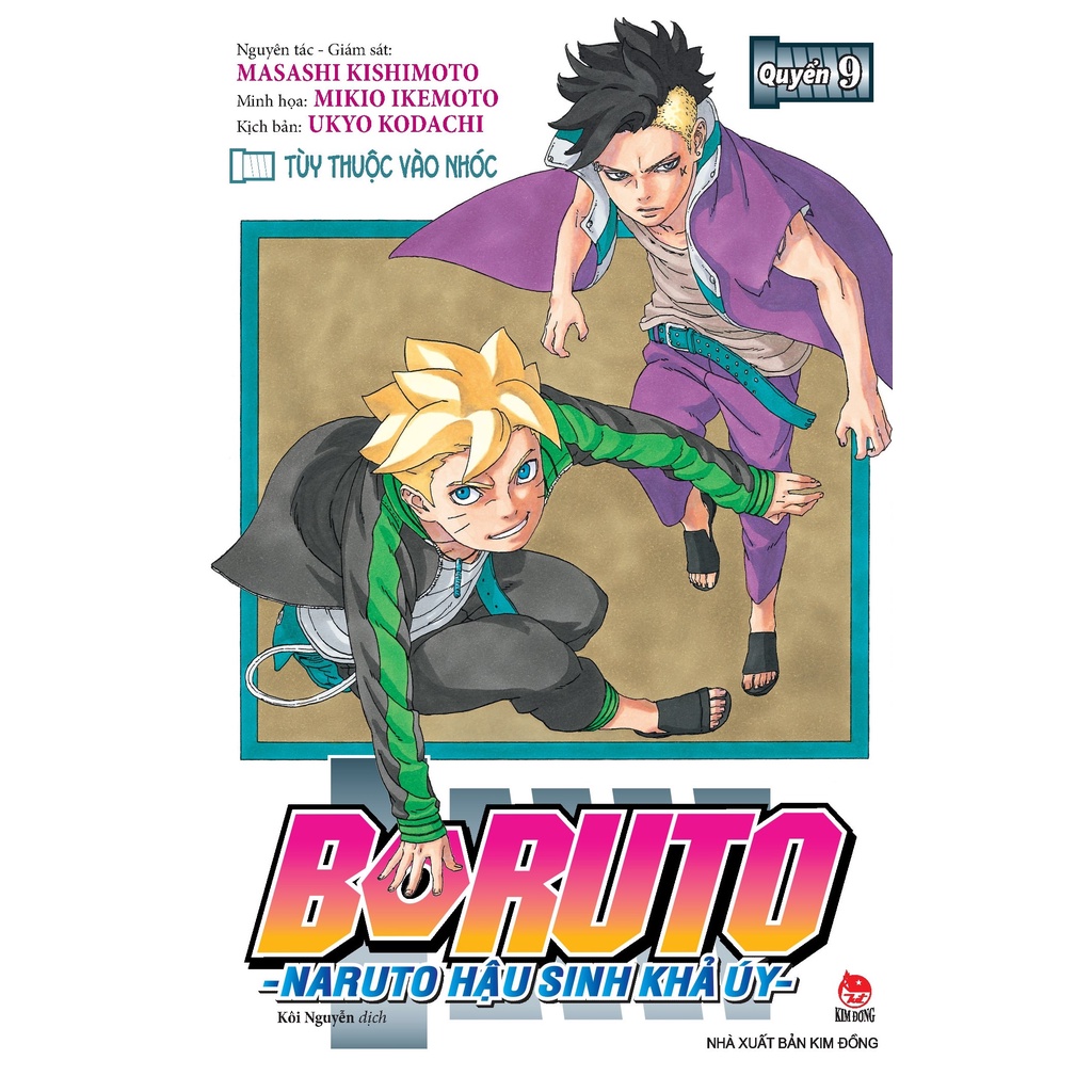 Truyện tranh Boruto - Tập 9 - Naruto hậu sinh khả úy - NXB Kim Đồng