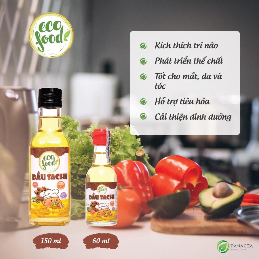 Dầu Sachi ECOFOOD,Dầu Ăn Dặm Cho Bé Từ 6 Tháng Tuổi,Giúp Trẻ Phát Triển Trí Não,Sáng Mắt,Hệ Tiêu Hóa Ổn Định