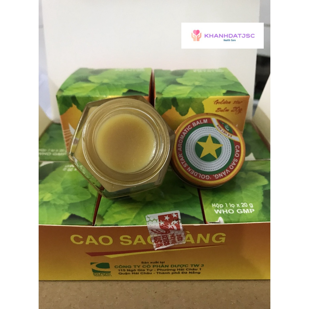 Cao sao vàng Golden Star Balm 20g