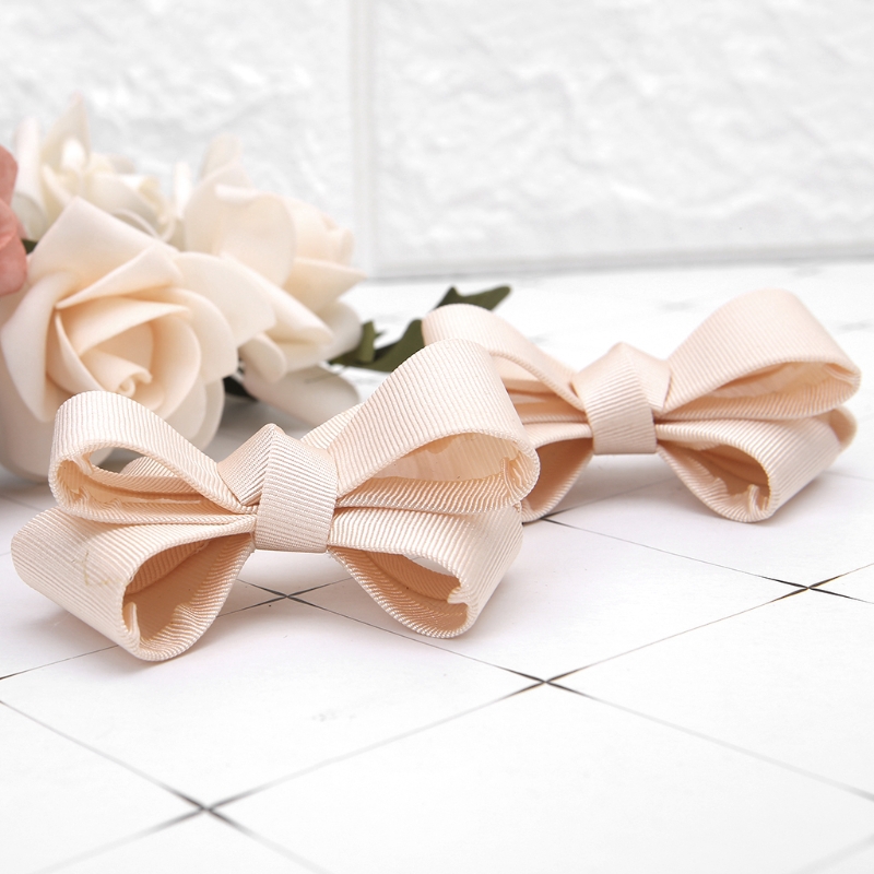 Bộ 2 nơ giày nữ xinh xắn dùng để trang trí quần áo / phụ kiện thời trang