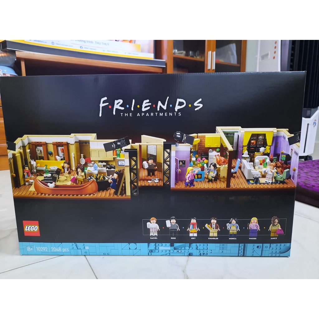 LEGO 10292 - Ideas - The Friends Apartments - Căn Hộ của những người bạn