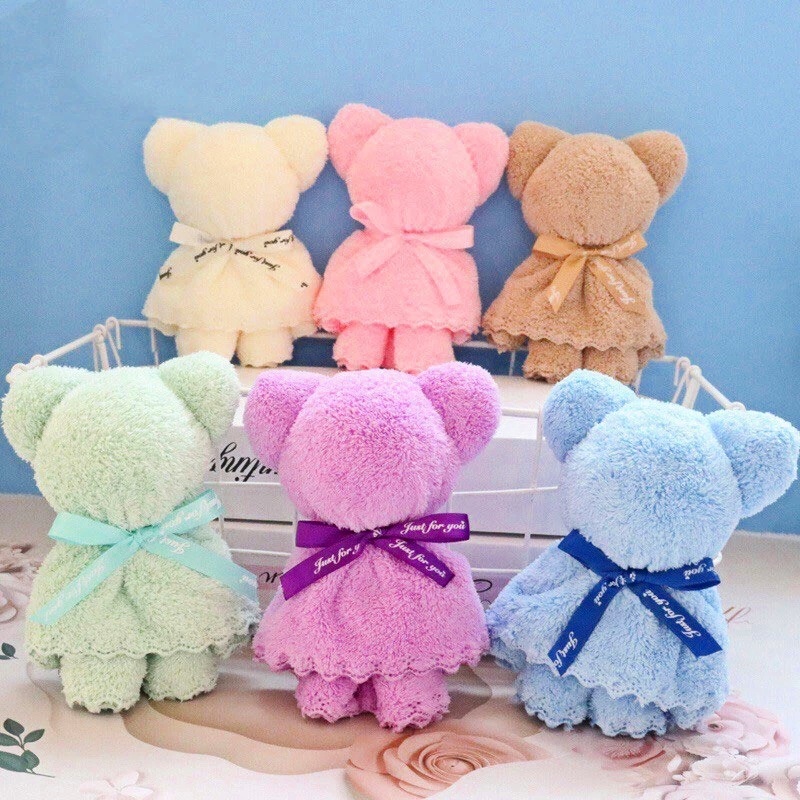 Khăn Lông Cừu San Hô 30x30cm Kèm Hộp Quà Tặng