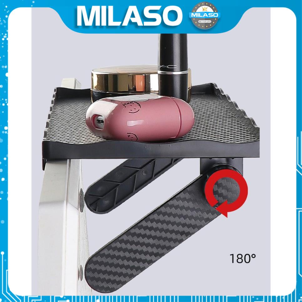Kệ để đồ MILASO kệ treo nóc TV, màn hình máy tính giá để đồ điều khiển, đầu thu và dụng cụ đa năng HG-001283