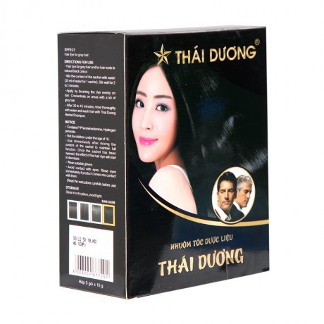 Nhuộm tóc dược liệu Thái Dương ( sp chính hãng )