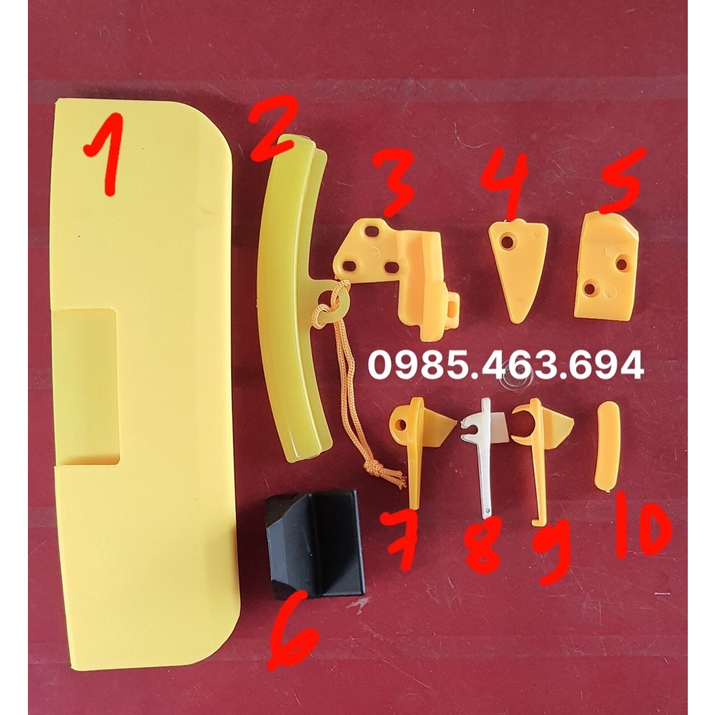 Nẹp nhựa chống xước lazang máy ra vào lốp
