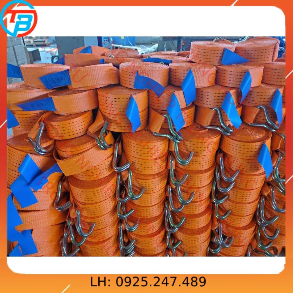 Dây cảo chằng hàng tăng đơ bản 25mm, dài 5m, tải trọng 1 tấn,  thương hiệu TBVINA