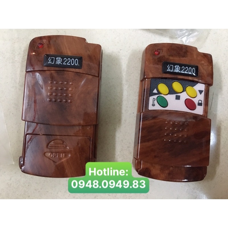Điều khiển của cuốn 2200 mã gạt 8 số, tần số 330mHz