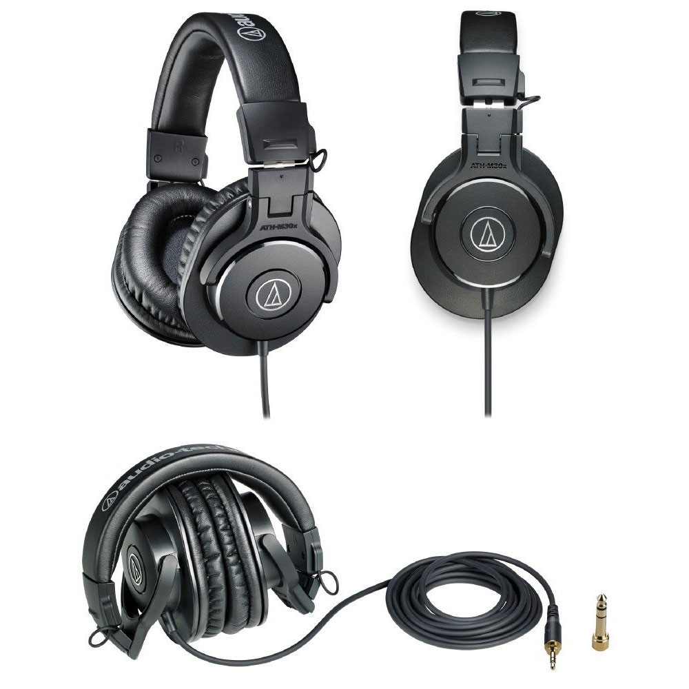 Audio Technica ATH M30x - Tai Nghe Kiểm Âm Chống Ồn Cho Phòng Thu