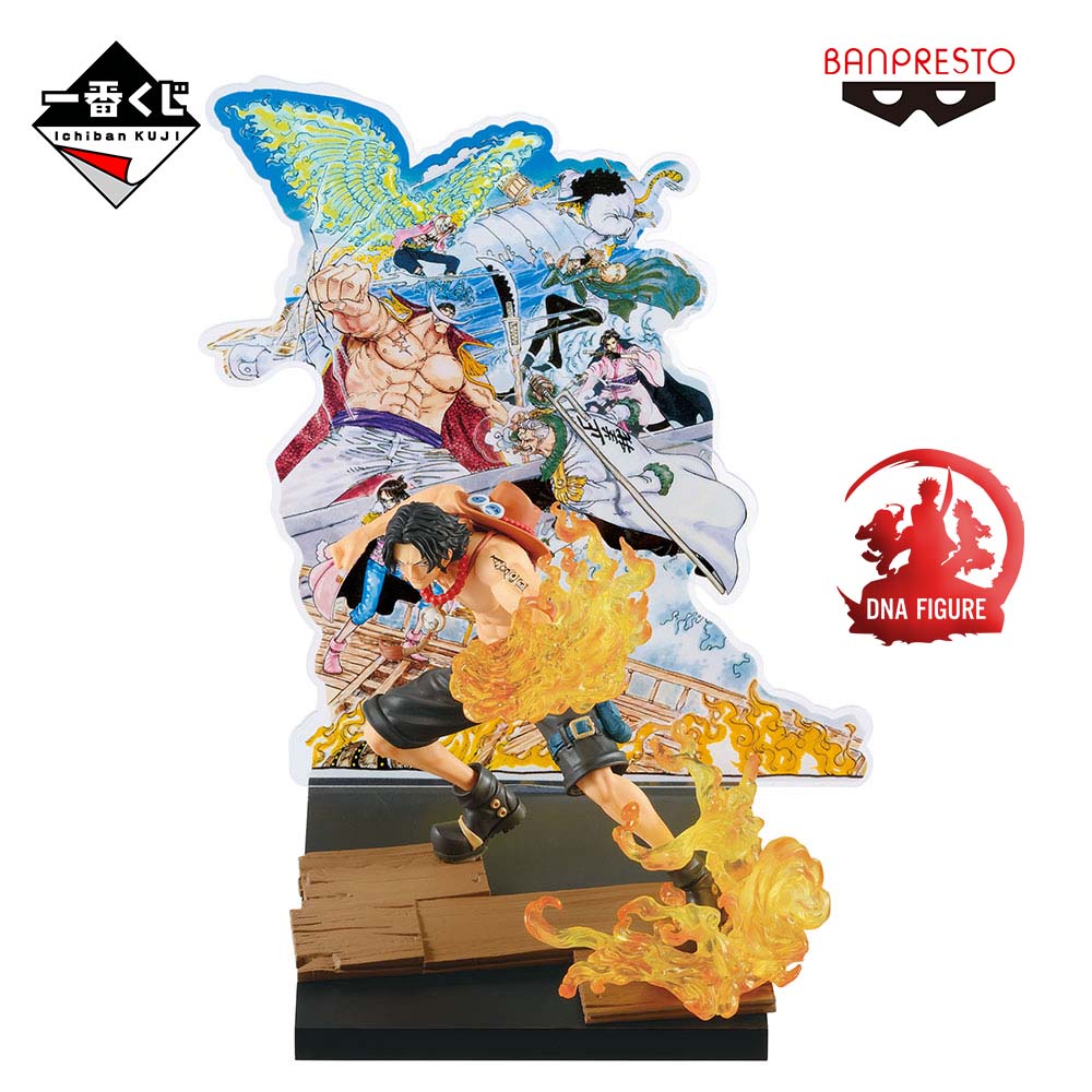 Mô hình chính hãng BANPRESTO OnePiece Wano Arc Ace ichiban kuji giải D