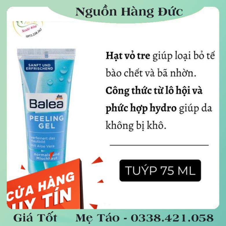 [auth] [Hàng nội địa Đức Đủ Bill]Tẩy da chết mặt Balea 75ml [Hot]