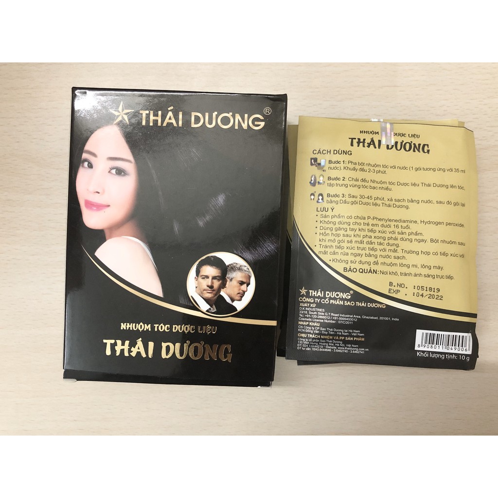 Nhuộm Tóc Dược Liệu Thái Dương