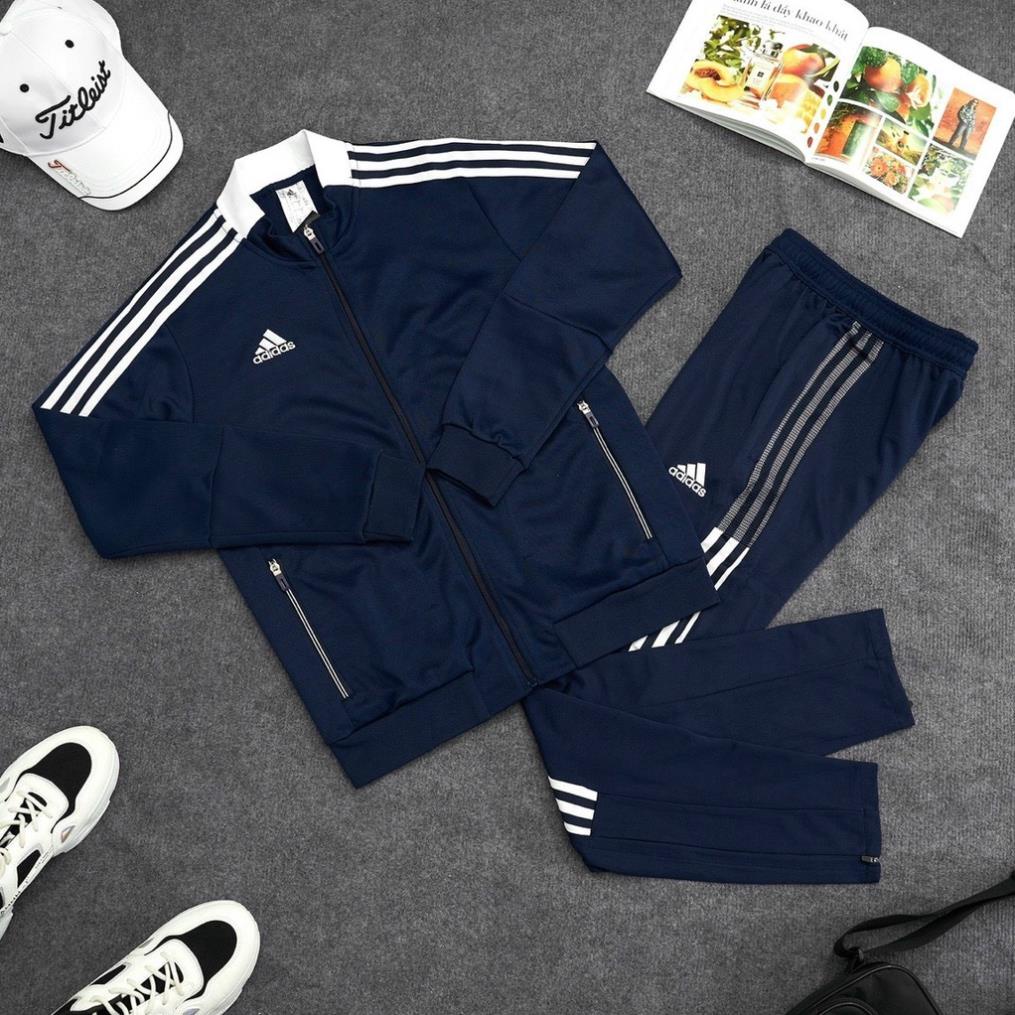 #Bộ thể thao nam adidas phối kẻ sọc cao cấpcao cấp - chuyenhangchatgiare. !