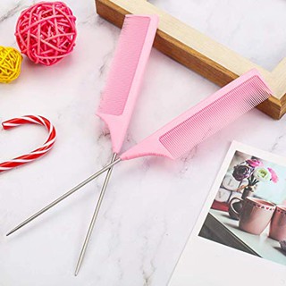 Set 6 Lược Chải Tóc Màu Hồng
