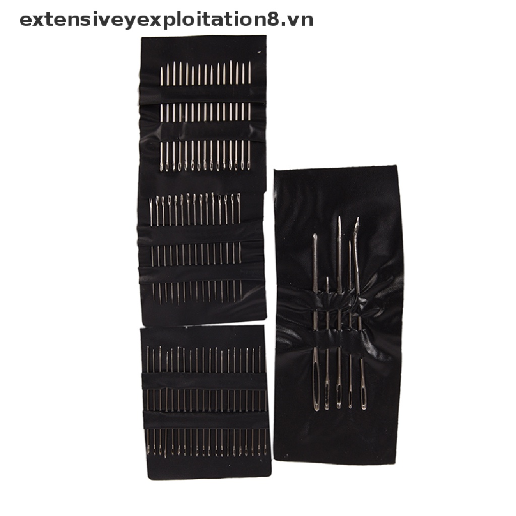 1 Bộ 55 Kim Khâu Bằng Thép Không Gỉ DIY