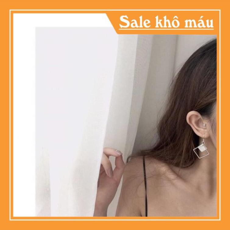 [GIÁ SIÊU SỐC] FREE SHIP ĐƠN 99K_Bông tai tứ giác_bông hình khối_hoa tai_phụ kiện nữ xinh lung linh cho các cô nàng