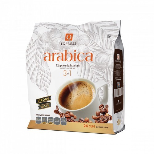 Cà phê sữa Arabica Trần Quang 480g (24 gói * 20g) Instant Coffee mix 3 in 1 | BigBuy360 - bigbuy360.vn