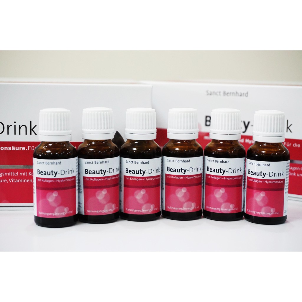 Combo Collagen uống Beauty Drink  da căng mịn, phục hồi tóc và móng [ Chính hãng Sanct Bernhard - CHLB Đức] | Thế Giới Skin Care