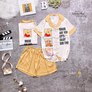 Đồ bộ Latin Đùi Boo Boo mẫu hoạt hình