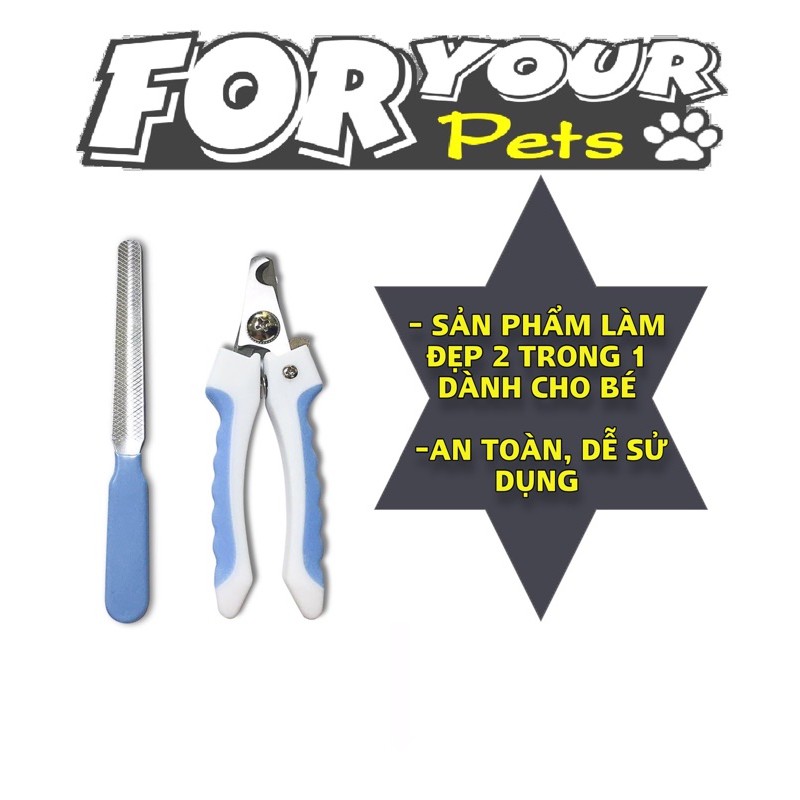 [Mã PET2405 giảm 10% đơn 250K] KỀM CẮT MÓNG VÀ DŨA CHO CHÓ MÈO