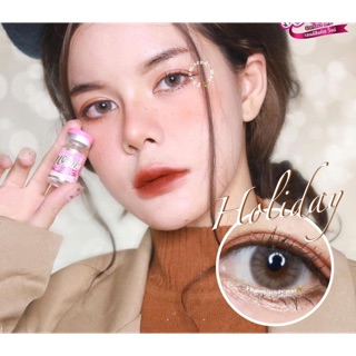 [Kính Áp Tròng] Holiday Brown